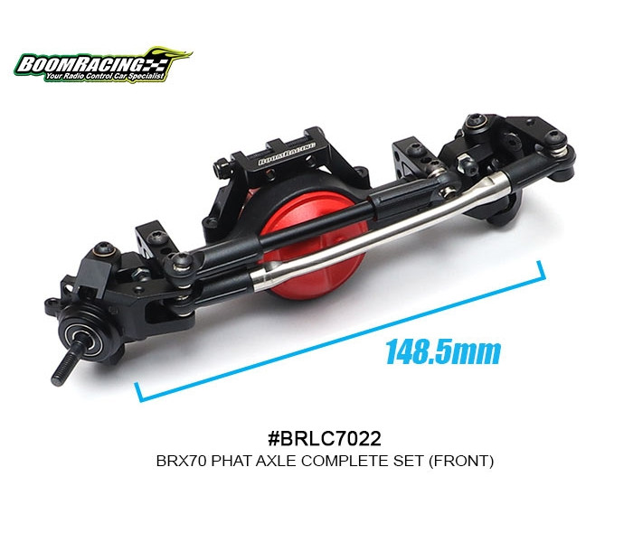 Complete Front Assembled BRX70 PHAT™ Axle Set w/ AR44 HD Gears